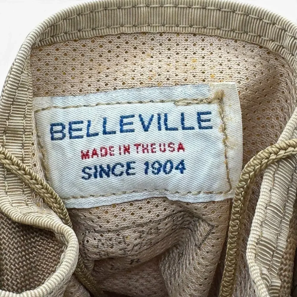 Belleville Mens 6R Steel Toe Hot Weather Desert Combat Boots Tan Made USA